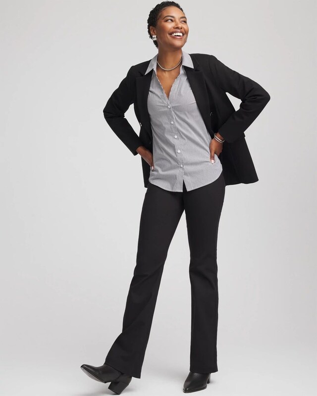 Poplin Stripe Shirt - image 2
